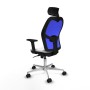 Chaise de Bureau Piqueras y Crespo 2D086N2 Blanc