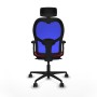 Chaise de Bureau Piqueras y Crespo 2D036N2 Rouge
