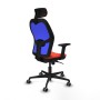 Chaise de Bureau Piqueras y Crespo 2D036G2 Orange Foncé