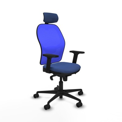 Chaise de Bureau Piqueras y Crespo 2D036N2 Blue marine