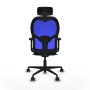 Chaise de Bureau Piqueras y Crespo 2D036N2 Blue marine