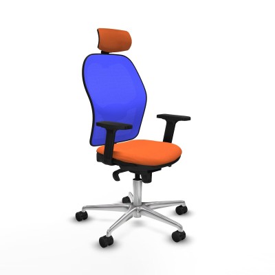 Chaise de Bureau Piqueras y Crespo 2D086N2 Orange