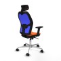 Chaise de Bureau Piqueras y Crespo 2D086N2 Orange