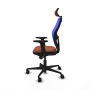 Chaise de Bureau Piqueras y Crespo 2D036N2 Bleu Marron