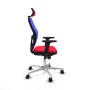 Chaise de Bureau Piqueras y Crespo 2D086N2 Rouge