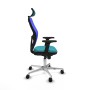 Chaise de Bureau Piqueras y Crespo 2D086N2 Turquoise