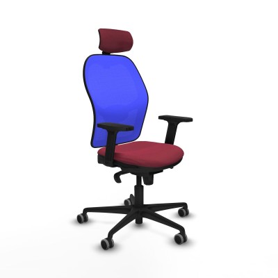 Chaise de Bureau Piqueras y Crespo 2D036G2 Bordeaux