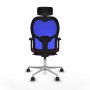Chaise de Bureau Piqueras y Crespo 2D086N2 Bordeaux