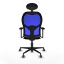 Chaise de Bureau Piqueras y Crespo 3D036G1 Bleu ciel