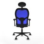 Chaise de Bureau Piqueras y Crespo 3D036N1 Bleu clair