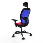 Chaise de Bureau Piqueras y Crespo 3D036N1 Rouge