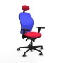 Chaise de Bureau Piqueras y Crespo 3D036G1 Rouge