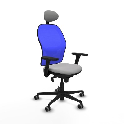 Chaise de Bureau Piqueras y Crespo 3D036G1 Gris clair