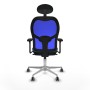Chaise de Bureau Piqueras y Crespo 3D086G1 Bleu Vert pétrole