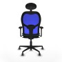 Chaise de Bureau Piqueras y Crespo 3D036G1 Bleu Vert pétrole