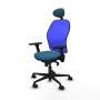 Chaise de Bureau Piqueras y Crespo 3D036N1 Bleu Vert pétrole