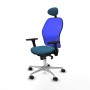 Chaise de Bureau Piqueras y Crespo 3D086N1 Bleu Vert pétrole