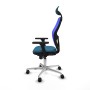Chaise de Bureau Piqueras y Crespo 3D086N1 Bleu Vert pétrole