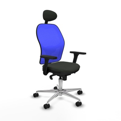 Chaise de Bureau Piqueras y Crespo 3D086N1 Noir