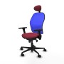 Chaise de Bureau Piqueras y Crespo 3D036N1 Bordeaux