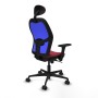 Chaise de Bureau Piqueras y Crespo 3D036N1 Bordeaux