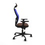 Chaise de Bureau Piqueras y Crespo 3D036N1 Bleu Brun foncé