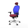 Chaise de Bureau Piqueras y Crespo 3D086G1 Bordeaux