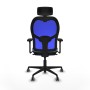 Chaise de Bureau Piqueras y Crespo 3D036G2 Bleu ciel