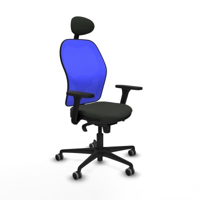 Chaise de Bureau Piqueras y Crespo 3D036G1 Noir