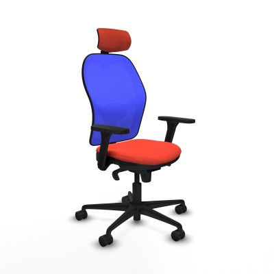 Chaise de Bureau Piqueras y Crespo 3D036N2 Orange Foncé