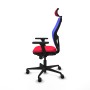 Chaise de Bureau Piqueras y Crespo 3D036N2 Rouge
