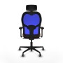 Chaise de Bureau Piqueras y Crespo 3D036G2 Bleu Marron