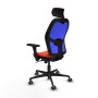 Chaise de Bureau Piqueras y Crespo 3D036G2 Orange Foncé