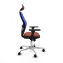 Chaise de Bureau Piqueras y Crespo 3D086N1 Bleu Marron