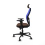 Chaise de Bureau Piqueras y Crespo 2D036G2 Bleu Brun foncé