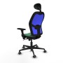 Office Chair Piqueras y Crespo 3D036G1 Emerald Green