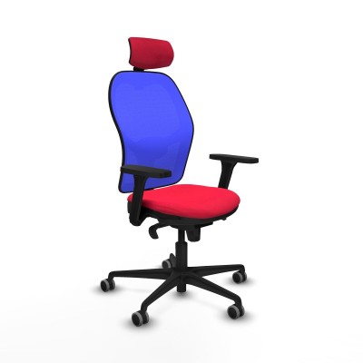 Chaise de Bureau Piqueras y Crespo 3D036G2 Rouge