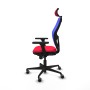 Chaise de Bureau Piqueras y Crespo 3D036G2 Rouge