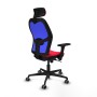 Chaise de Bureau Piqueras y Crespo 3D036G2 Rouge