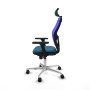 Chaise de Bureau Piqueras y Crespo 3D086N2 Bleu Vert pétrole