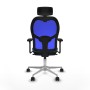Chaise de Bureau Piqueras y Crespo 3D086N2 Bleu Vert pétrole