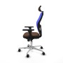 Chaise de Bureau Piqueras y Crespo 3D086N2 Bleu Brun foncé