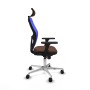 Chaise de Bureau Piqueras y Crespo 3D086N2 Bleu Brun foncé