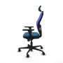 Chaise de Bureau Piqueras y Crespo 3D036N2 Bleu Vert pétrole