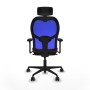 Chaise de Bureau Piqueras y Crespo 3D036N2 Bordeaux