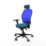 Chaise de Bureau Piqueras y Crespo 3D036G2 Bleu Vert pétrole