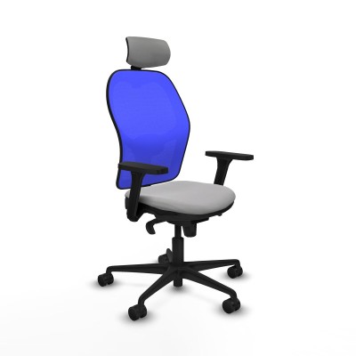 Chaise de Bureau Piqueras y Crespo 3D036N2 Gris clair
