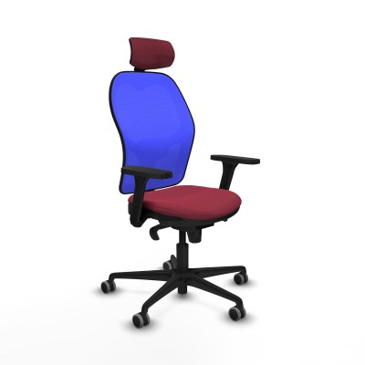 Chaise de Bureau Piqueras y Crespo 3D036G2 Bordeaux