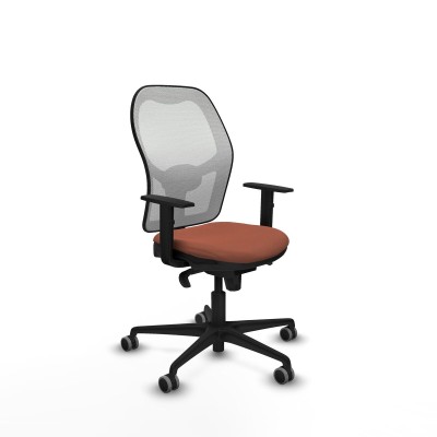 Chaise de Bureau Piqueras y Crespo 1D036G0 Blanc Marron