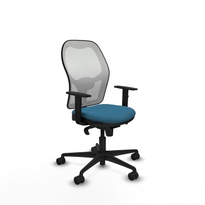 Chaise de Bureau Piqueras y Crespo 1D036N0 Blanc Vert pétrole
